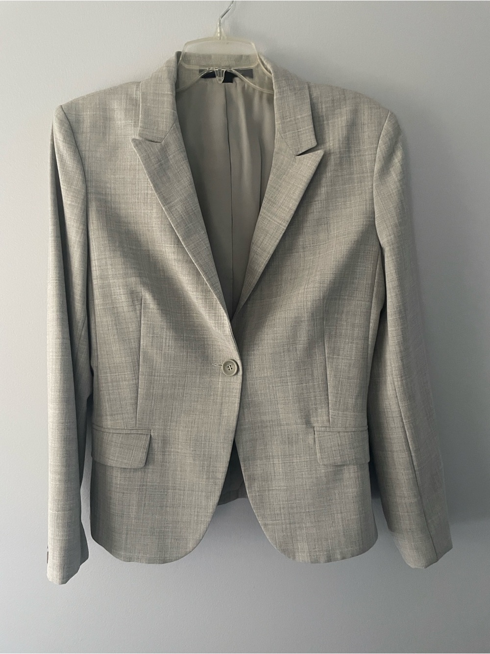 Classic Light Gray Women's 3 pc Suit